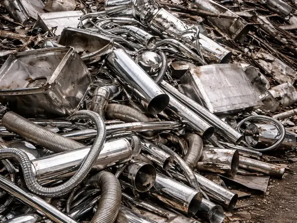 Hurda metal görünümü